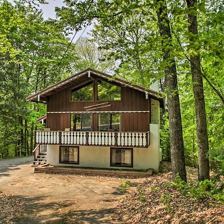 Swiss-Style Chalet With Fireplace - Near Story Land! Bartlett Exteriér fotografie