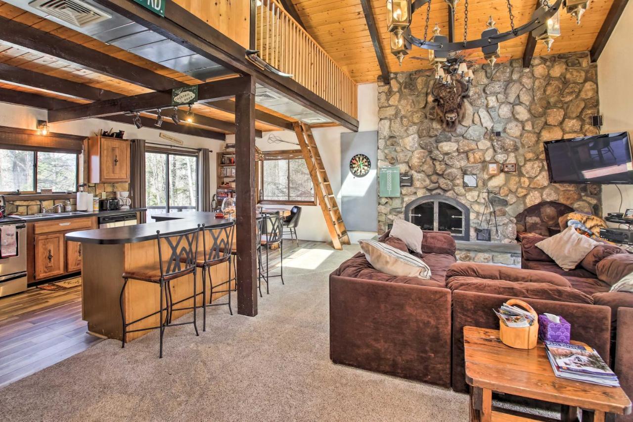 Swiss-Style Chalet With Fireplace - Near Story Land! Bartlett Exteriér fotografie