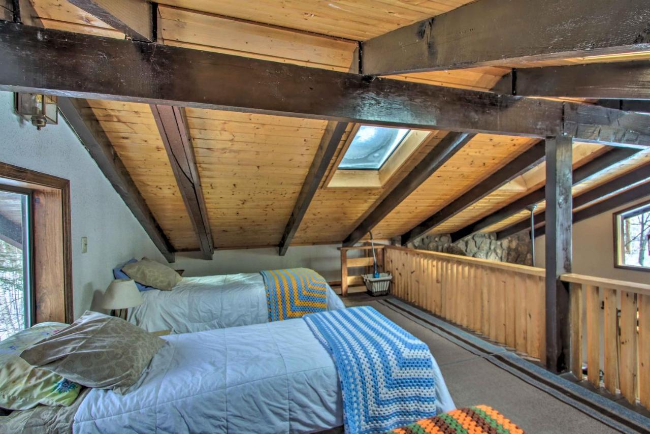 Swiss-Style Chalet With Fireplace - Near Story Land! Bartlett Exteriér fotografie